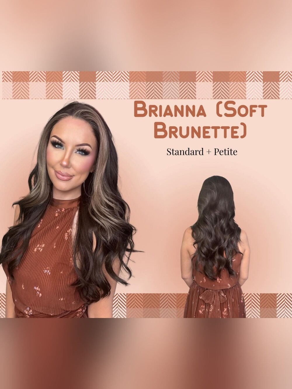 Csc Brianna NWT Standard Cap Brianna – Brunette Blend | Premium Synthetic